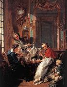 Francois Boucher The Afternoon Meal oil painting